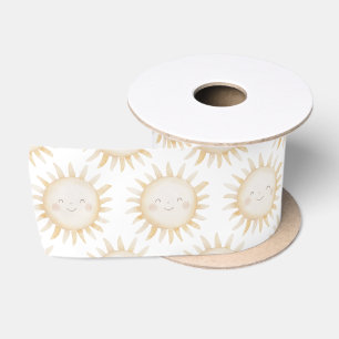 Ruban En Satin Fond mignon soleil