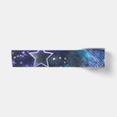 Ruban En Satin Fond spatial avec étoiles (Devant)