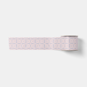 Ruban En Satin formes circulaires motif sans couture