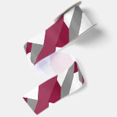 Ruban En Satin Fuchsia gris rose et blanc (Dos)