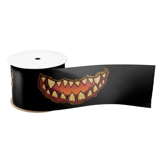 Ruban En Satin Funny Jack o'lantern Thunder_Cove (Bobine)