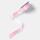 Ruban En Satin Géométrique rose (Dos)