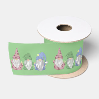 Ruban En Satin Gnomes Trois