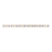 Ruban En Satin Gold & Parties scintillant Peint Sagittarius & Gol (Devant)