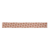 Ruban En Satin Gold Rectangle Double Bonheur Mariage chinois Sa (Devant)