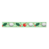 Ruban En Satin Golf Noël Gite Cadeau Satin Ribbon (Devant)