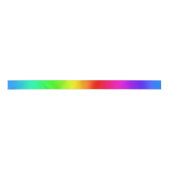Ruban En Satin Gradient arc-en-ciel moderne (Devant)