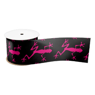 Ruban En Satin Grenouille d'arbre rose Thunder_Cove 