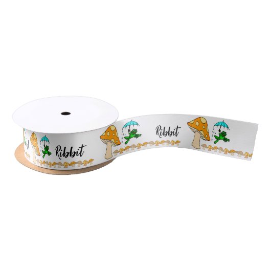 Ruban En Satin Grenouille de Ribbit Frogding (Bobine)