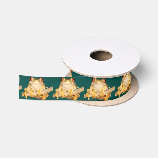 Ruban En Satin Grenouille des arbres (Bobine)