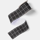 Ruban En Satin Grille noire (Dos)