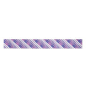 Ruban En Satin gris bleu Fuchsia (Devant)
