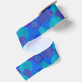 Ruban En Satin Gros billes bleus (Dos)