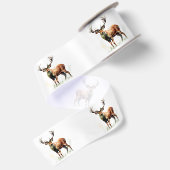 Ruban En Satin Gros Cerf Raté (Dos)