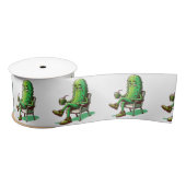 Ruban En Satin Gros Dill Picker dans une chaise (Bobine)