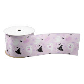 Ruban En Satin Halloween rose (Bobine)