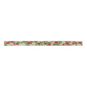 Ruban En Satin Hand-Drawn Apple Ribbon – Rustic Modern (Devant)