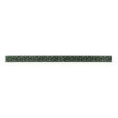 Ruban En Satin Harpes irlandaises + Shamrocks (Devant)