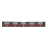 Ruban En Satin Heartbeat, Abstrait surreal Imaginaire Fractal Art (Devant)