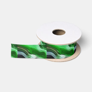 Ruban En Satin Herbe liquide