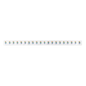 Ruban En Satin Hippocampe polygonal arc-en-ciel (Devant)