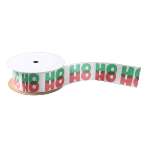 Ruban En Satin Ho Ho Ho