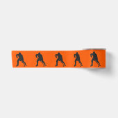 Ruban En Satin Hockey Orange (Devant)