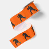Ruban En Satin Hockey Orange (Dos)
