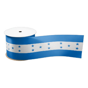 Ruban En Satin Honduras Drapeau et Honduras voyage, vacances/spor