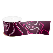 Hot pink damascus abstract swirls cool pattern