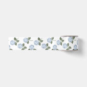 Ruban En Satin Hydrangea Bleue Fleurie (Devant)