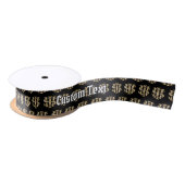 Ruban En Satin IHS Christogram Pattern (Bobine)
