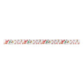 Ruban En Satin Illustration colorée de Noël (Devant)