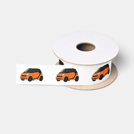 Ruban En Satin Illustration de micro-voiture (Bobine)