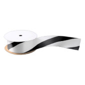 Ruban En Satin Impression Zebra chic (Bobine)