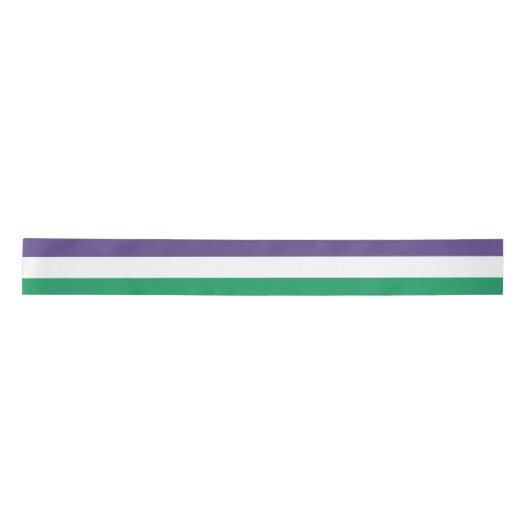 Ruban En Satin Indicateur Suffragette (Devant)
