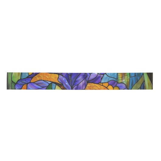Ruban En Satin Iris en verre tendu Imprimer 2D (Devant)