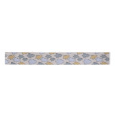 Ruban En Satin Jack Frost Motif Feuille Satin Ribbon (Devant)