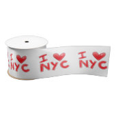 Ruban En Satin J'adore NYC Classique (Bobine)