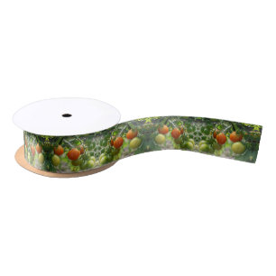 Ruban En Satin Jardin Cherry Tomates Nature