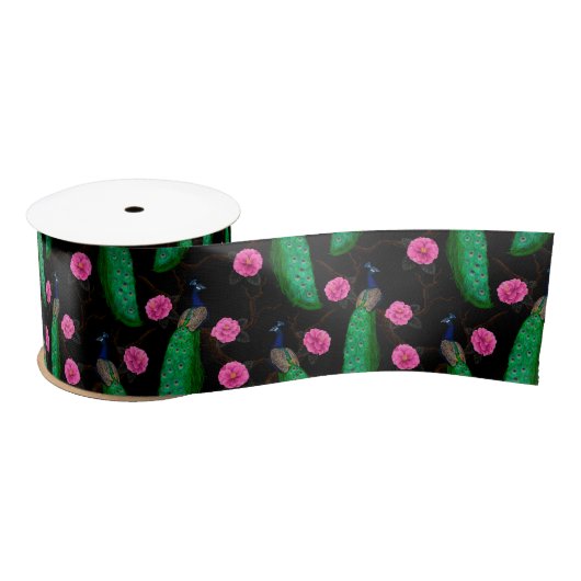 Ruban En Satin Jardin de nuit (Bobine)