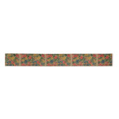 Ruban En Satin Jardin Floral Designer vintage (Devant)