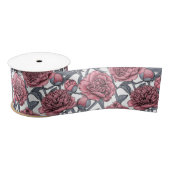 Ruban En Satin Jardin rose (Bobine)