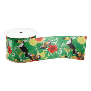 Ruban En Satin Jardin tropical