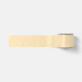 Ruban En Satin Jaune Chaud Pastel Uni  (Devant)