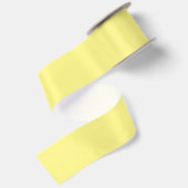 Ruban En Satin jaune citron, couleur solide, (Dos)