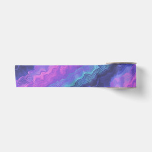 Ruban En Satin jeweltone agate ombre :