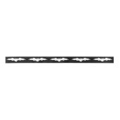 Ruban En Satin Joli motif de chauve-souris gothique (Devant)