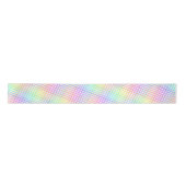 Ruban En Satin Joli Pastel Rainbow Plaid En vichy Motif (Devant)