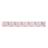 Ruban En Satin Joli Rose peint en rose (Devant)